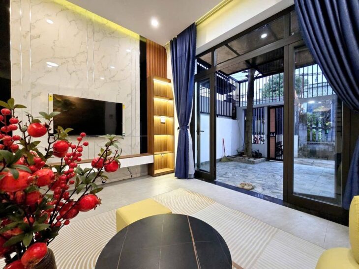 SIÊU PHẨM 2.5 TẦNG, FULL NỘI THẤT, DT 85M2 – KIỆT Ô TÔ TÔ HIỆU, HÒA MINH – CHỈ 3.4 TỶ