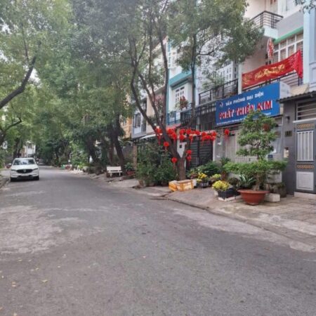 Nhà Phố 4 tầng, Đối diện Trường Tiểu học, 72m2, Mặt tiền đường số Khu dân cư An Phú Hưng, Tân Phong