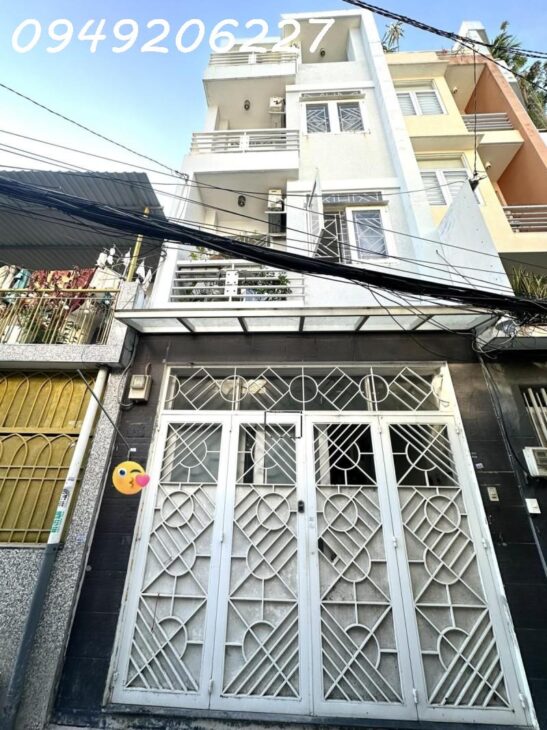 Hộ Khẩu Xịn Nguyễn Văn Đậu Bình Thạnh DT 46,5m2, 4 Tầng 5PN Vuông Vức Chỉ 7 Tỷ 5