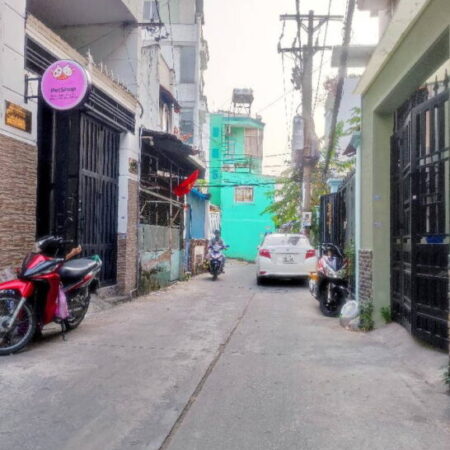 ???? BÁN NHÀ 3 TẦNG – HẺM 66 TRẦN VĂN QUANG, TÂN BÌNH – NGANG RỘNG GẦN 5M ????