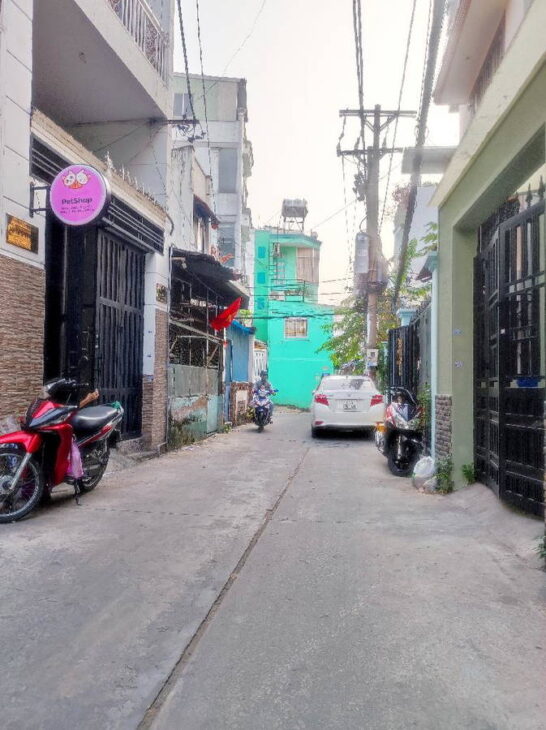 ???? BÁN NHÀ 3 TẦNG – HẺM 66 TRẦN VĂN QUANG, TÂN BÌNH – NGANG RỘNG GẦN 5M ????