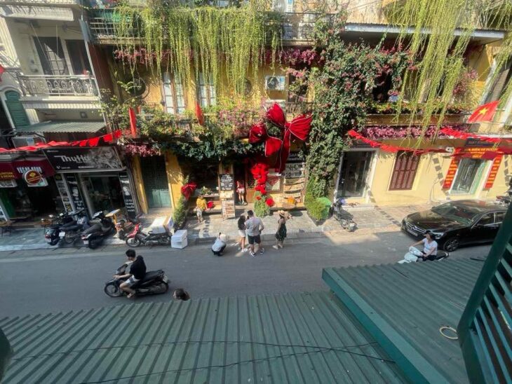 bán nhà 2 mặt phố quận Hoàn Kiếm, 98m, mặt tiền 5m, 2 mặt phố, ôtô 2 chiều, full thổ cư