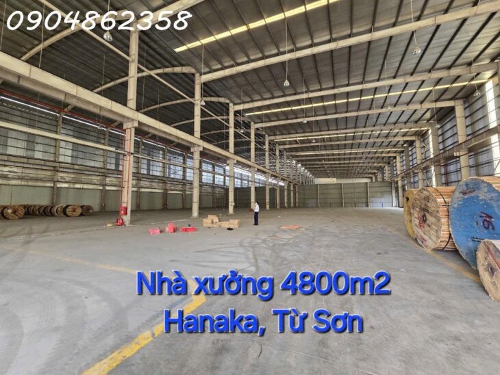 KHO XƯỞNG CHO THUÊ TẠI VỊ TRÍ ĐẮC ĐỊA – TỪ SƠN, BẮC NINH🌟