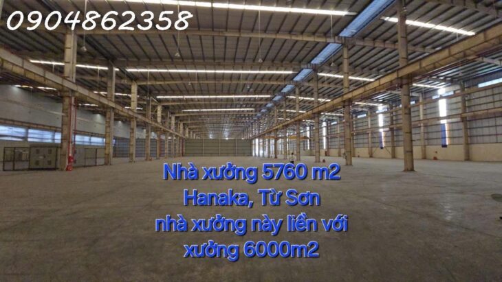 KHO XƯỞNG CHO THUÊ TẠI VỊ TRÍ ĐẮC ĐỊA – TỪ SƠN, BẮC NINH🌟