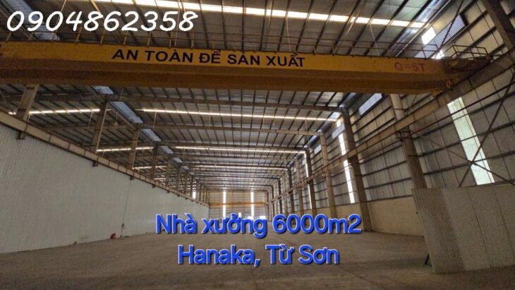 KHO XƯỞNG CHO THUÊ TẠI VỊ TRÍ ĐẮC ĐỊA – TỪ SƠN, BẮC NINH🌟