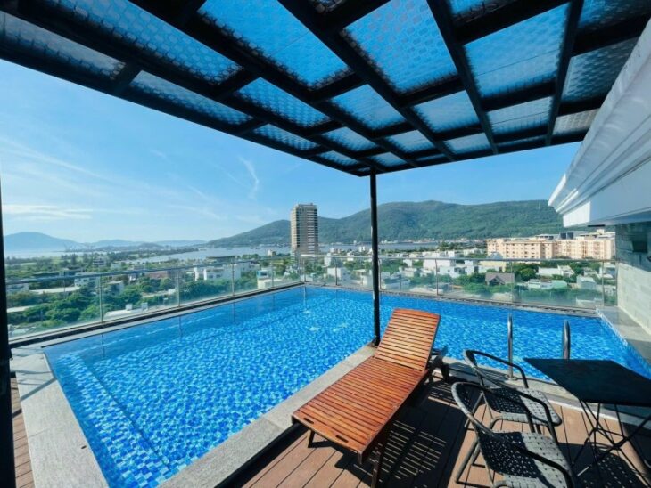 ♥ Toà Căn Hộ 2 Mặt Tiền đường 7.5m Sơn Trà, 258m2, 9 tầng, Hiện Đại, 32 tỷ