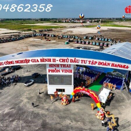 Cho thuê đất Khu công nghiệp Gia Bình II, Bắc Ninh Cho thuê đất Khu công nghiệp Gia Bình II, Bắc Ninh