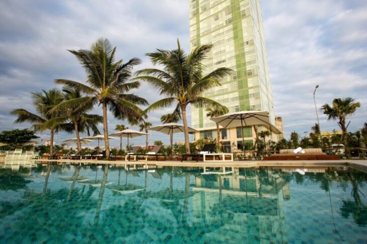 Căn hộ Duplex 2 tầng -Fusion Suites Đà Nẵng beach-View trực diện biển Mỹ Khê.-Giá chỉ 7,7 tỷ