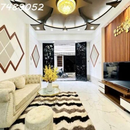 ???? BÁN NHÀ PHAN VĂN TRỊ – 48M² – 3 TẦNG – 4PN – HXH NHỈNH 5x Tỷ TL ????