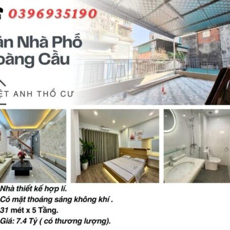 Bán nhà Phố Hoàng Cầu_Thiết Hợp Lí_Nhà Thoáng Sáng_31mx5T_Giá: 7.4 Tỷ_Lh; 0396935190. Bán nhà Phố Hoàng Cầu_Thiết Hợp Lí_Nhà Thoáng Sáng_31mx5T_Giá: 7.4 Tỷ_Lh; 0396935190.