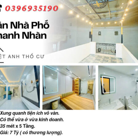 Bán nhà phố Thanh Nhàn, Ngõ Thông Kinh Doanh, Trung Tâm Quận, 35mx5T, Giá: 7 Tỷ, Lh: 0396935190. Bán nhà phố Thanh Nhàn, Ngõ Thông Kinh Doanh, Trung Tâm Quận, 35mx5T, Giá: 7 Tỷ, Lh: 0396935190.