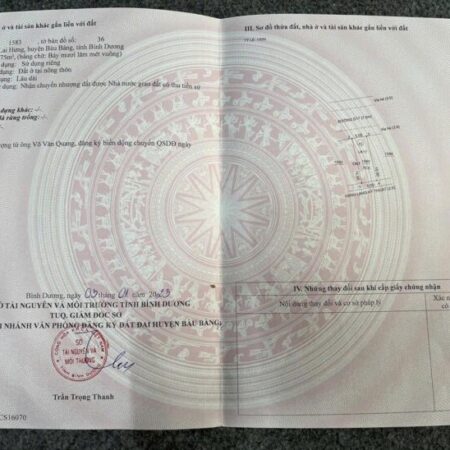 ????BÁN ĐẤT Khu dân cư Nam Long TẠI LAI HƯNG, BÀU BÀNG, BÌNH DƯƠNG????