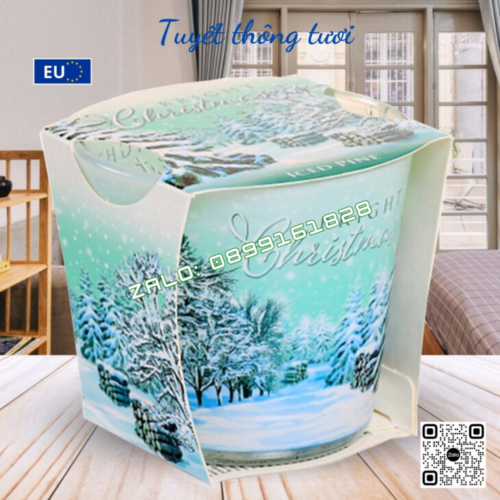 NẾN THƠM NHẬP KHẨU BARTEK 115g, DECOR TRANG TRÍ, HỖ TRỢ KHỬ MÙI, QUÀ TẶNG CAO CẤP