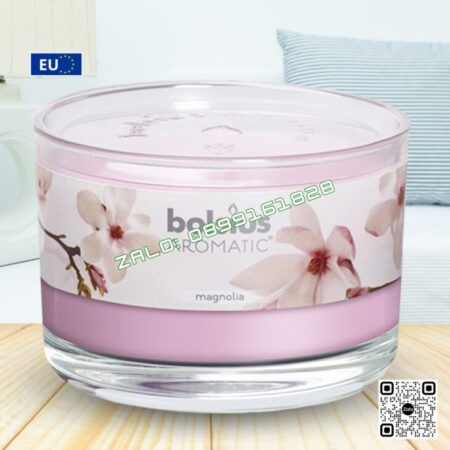 NẾN THƠM TINH DẦU BOLSIUS 155g, DECOR TRANG TRÍ, THƠM PHÒNG, HỖ TRỢ KHỬ MÙI, NHẬP KHẨU CHÂU ÂU