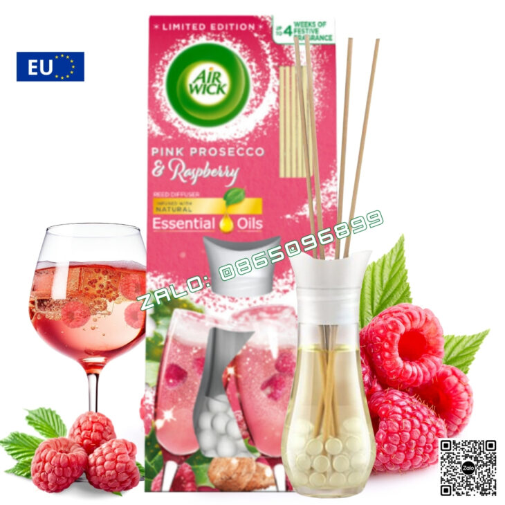 TINH DẦU KHUẾCH TÁN QUE MÂY AIR WICK 25ml, THƠM PHÒNG TỰ ĐỘNG, HỖ TRỢ KHỬ MÙI, NHẬP KHẨU CHÂU ÂU