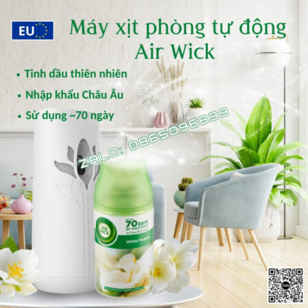 TINH DẦU XỊT THƠM PHÒNG TỰ ĐỘNG AIR WICK 250ML, HỖ TRỢ KHỬ MÙI, NHẬP KHẨU CHÂU ÂU CHÍNH HÃNG