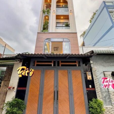 SIÊU PHẨM 5 TẦNG LUNG LINH HẺM XE TẢI GÒ XOÀI – NỘI THẤT CAO CẤP CỰC ĐẸP – 4x16M GIÁ CHỈ 7.7 Tỷ