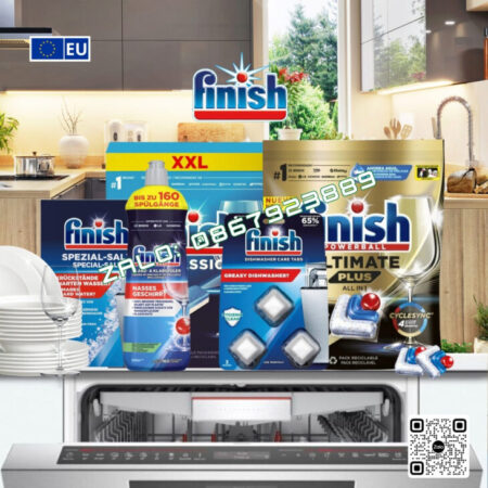 VIÊN RỬA BÁT FINISH NHẬP KHẨU CHÂU ÂU CHÍNH HÃNG, UY TÍN, CHẤT LƯỢNG