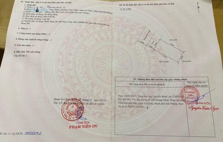 Bán nhà mặt đường Đồng Thiện – Vĩnh Niệm, 42m 3.5 tầng, Giá 5.4 tỉ độc lập