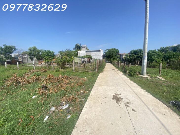 GIẢM 50% Lô đất 40m x 30m Hẻm Trần Quang Diệu – Tân Phước – TX LaGi chỉ 110tr/m ngang gần Biển