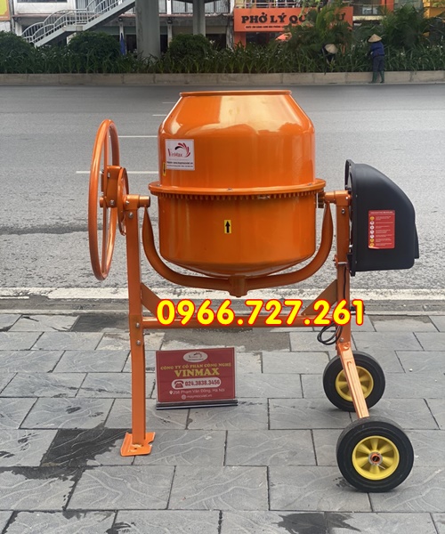 Máy trộn bê tông , trộn cám mini 120l