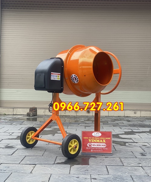 Máy trộn bê tông , trộn cám mini 120l