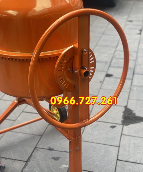 Máy trộn bê tông , trộn cám mini 120l