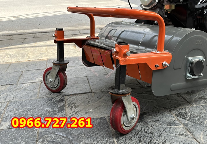 Máy cắt cỏ trục băm 10hp đề nổ Kawasaki hàm cắt 60cm