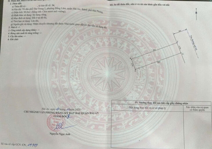 Bán nhà phân lô 193 Văn Cao – Thư trung, 90m 4 tầng độc lập, Giá 7.5 tỉ đẹp full đồ