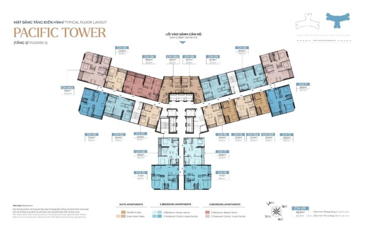 Cần bán căn 3PN – 90.9m, trục số 06, tầng trung siêu đẹp, tòa Y5, Imperia Cổ Loa