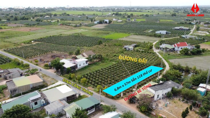 Bán đất ONT 3 mặt tiền Đinh Công Tráng – TX LaGi gần Biển giá rẻ nhất