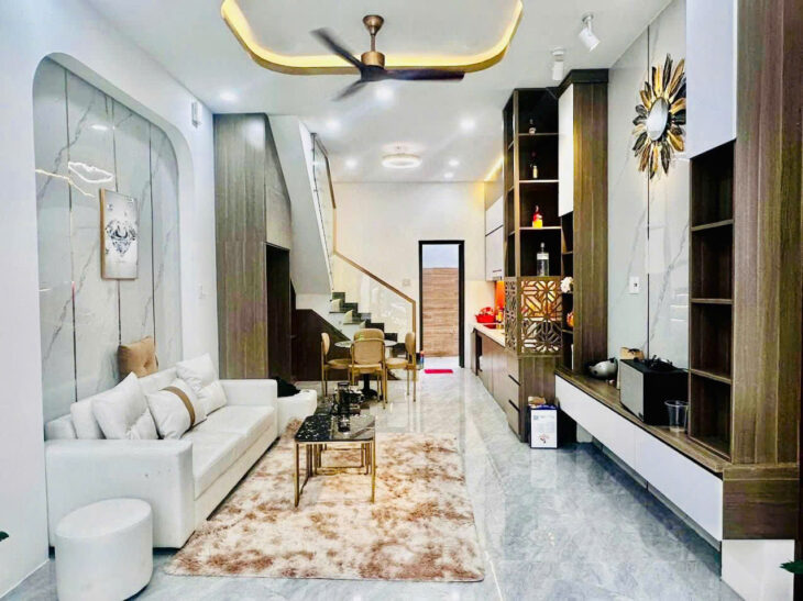 BÁN NHÀ ĐẸP – HẺM 5M QUANG TRUNG, 52M2 – 4 TẦNG, SÁT EMART 2 – NHỈNH 7 TỶ
