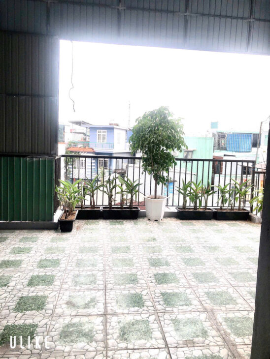 ♥ Nhà Hùng Vương, Kiệt Nhựa 3.5m thông, 67m2, ngang 5.5m, 3 tầng cứng đẹp, 3PN, sân thượng