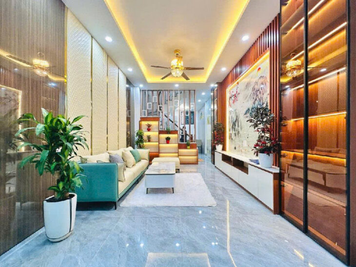 bán nhà Đống Đa 45m Thịnh Quang, 2 mặt ngõ phân lô