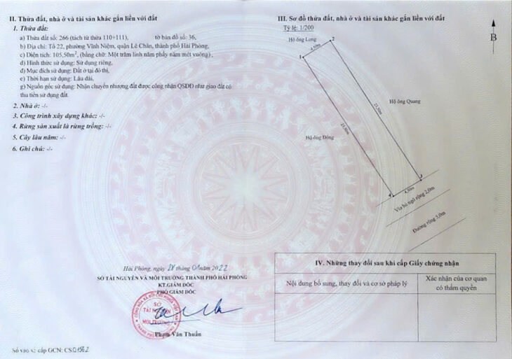Bán đất mặt đường tuyến 2 Khúc Thừa Dụ 2, 106m, ngang 4.5, đường 10m, Giá 4 tỉ