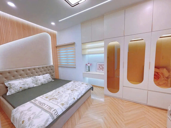 6.38 tỷ bán nhà mới Tăng Bạt Hổ-Phan Văn Trị-CN 46m2- 2 tầng- 4mx12m- 3PN- full NT