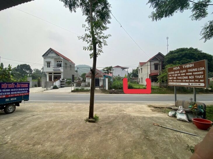 CHÍNH CHỦ CẦN BÁN LÔ ĐẤT TẠI QUỐC LỘ 32A KHU 1 THỊ TRẤN TÂN PHÚ – TÂN SƠN -PHÚ THỌ