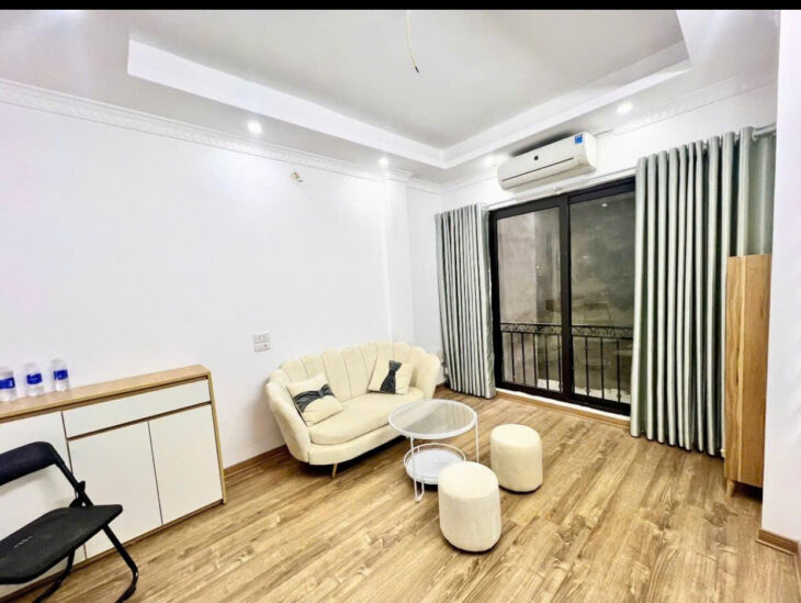 BÁN NHÀ NGÕ HOÀNG HOA THÁM 31M 5 TẦNG LO GÓC 2 THOÁNG GIÁ 5,75 TỶ