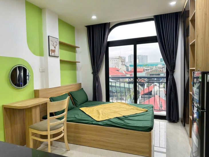 Siêu Phẩm căn Hộ Dịch vụ ĐẠI TỪ, Hoàng Mai – CCMN 7 tầng thang máy, 100m2, mặt tiền 6.6m giá chỉ