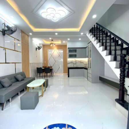 NHÀ MỚi 100% SHR 2 Tầng 40m Giá Chỉ 3 Tỷ 35 Hẻm Xe Hơi Lê Văn Khương Hiệp Thành Quận 12 Sát Gò Vấp