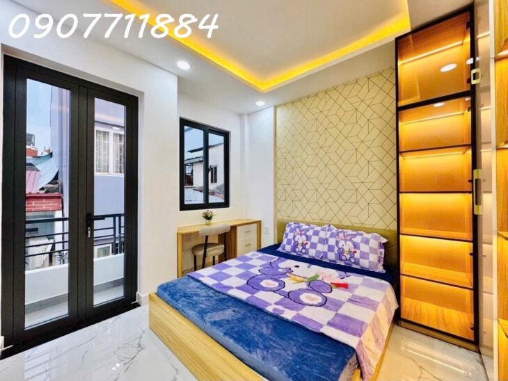 BÁN NHÀ 4 TẦNG KHU PHAN XÍCH LONG, PHÚ NHUẬN – 6.3 TỶ