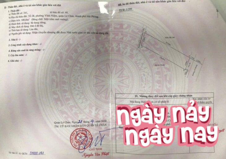 Bán đất tuyến 2 Võ Nguyên Giáp, DT 100m, đường 9m, Giá 55 tr/m, ngay THPT Lê Chân