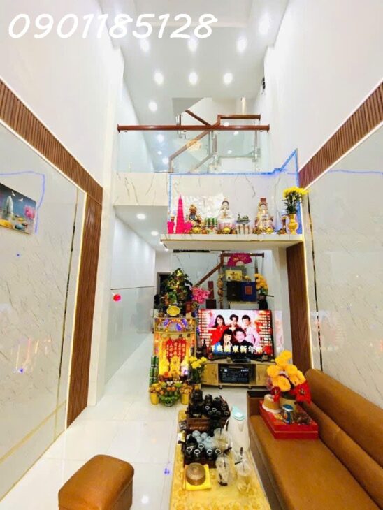 VTK2502-41 VY 68 -NGAY CHỢ PHÚ LÂM Q.6 – HẺM XE HƠI THÔNG CÁCH MT BÀ HOM một căn – NHÀ MỚI 4
