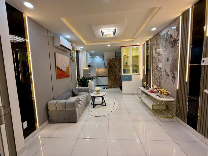 6.95 tỷ- bán nhà 5 tầng hẻm 5m Phan Xích Long- gần MT- 4PN 5WC full nội thất