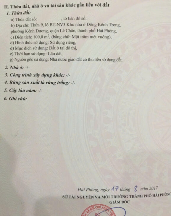 Bán nhà mặt đường Hoàng Ngọc Phách, 100m 1 tầng, GIÁ 7.5 tỉ, bìa đỏ cá nhân