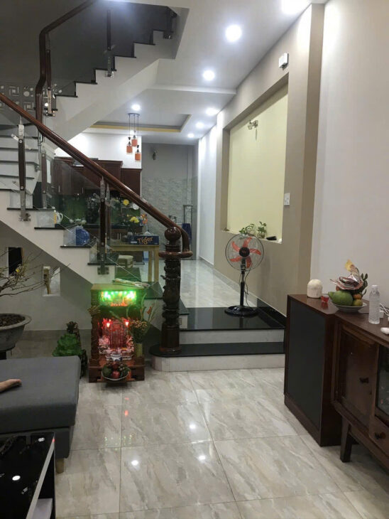 HẺM XE HƠI 3 TẦNG 70M2,4PN, 4WC – PHÚ HỮU, TP THỦ ĐỨC