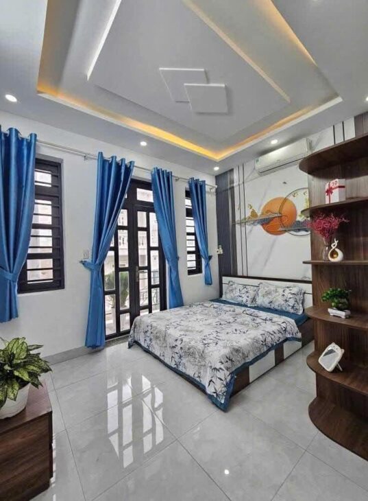 Bán nhà khu phân lô 4 tầng, 65m², 5PN, 5WC, Q.12, chỉ hơn 4 tỷ, sổ đỏ