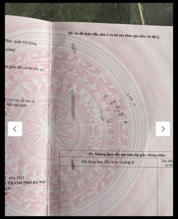 Bán đất đấu giá Vạn Phúc-Hà Đông. DT 77,5m, MT 5m, được xây 9 tầng. Giá 18,5 tỷ. LH: 0964769634