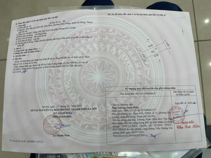 ĐẤT ĐẸP – GIÁ TỐT – Vị Trí Đắc Địa Tại Khu đấu giá QSD đất Thờn Bơn, Phường Biên Giang, Quận Hà