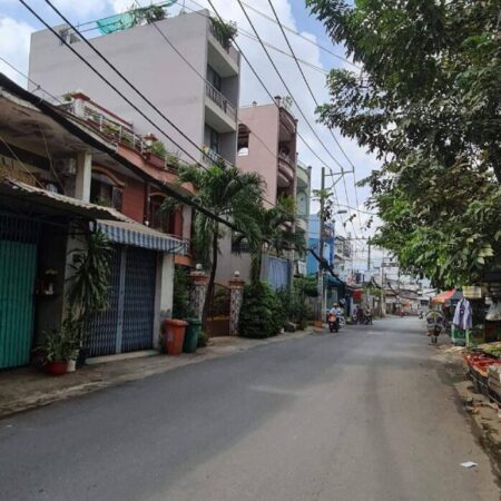 Bán nhà MẶT TIỀN KD CHIẾN LƯỢC giáp Tân Hòa Đông – 65m2 – 2 tầng – CHỈ 6,3 TỶ – Ko lộ giới